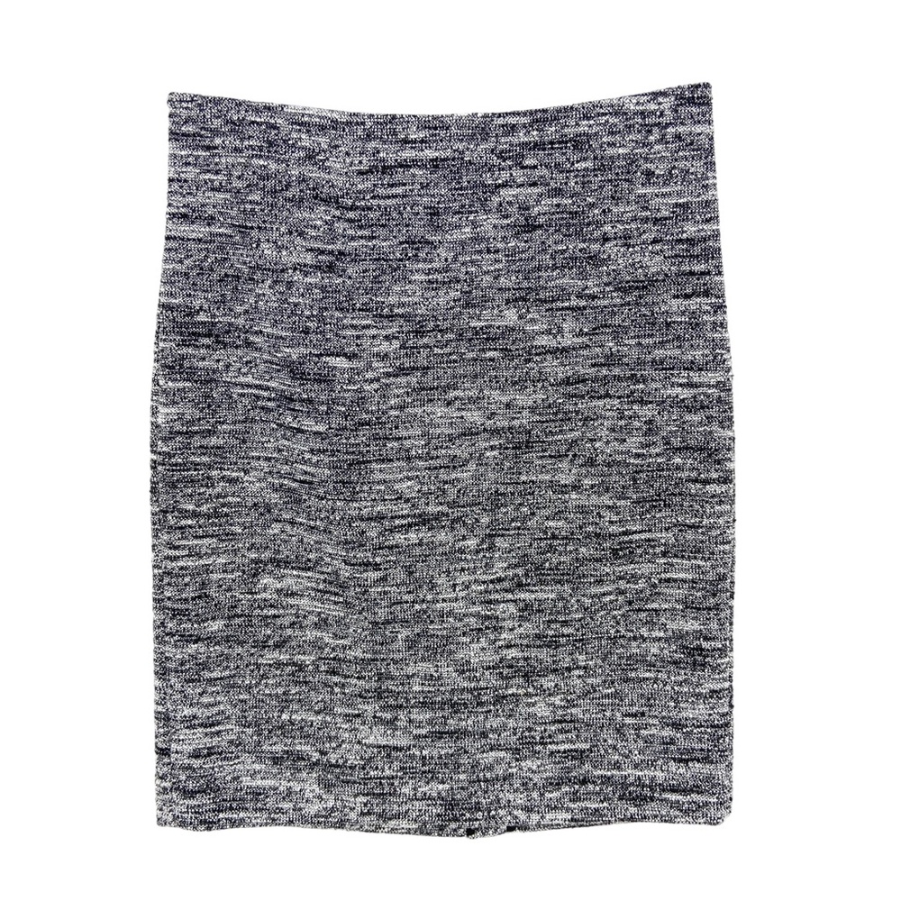 ANN TAYLOR Pencil Skirt White Space Dye Straight, Stretch